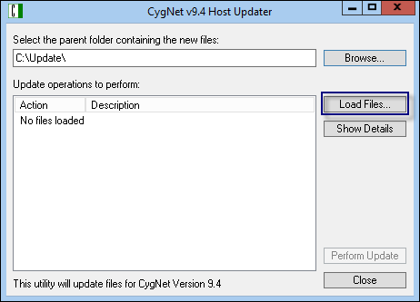 Load Files